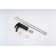 Waterfall Spout Bathroom Sink Single Handle Faucet With Pop-Up Drain (With Overflow)