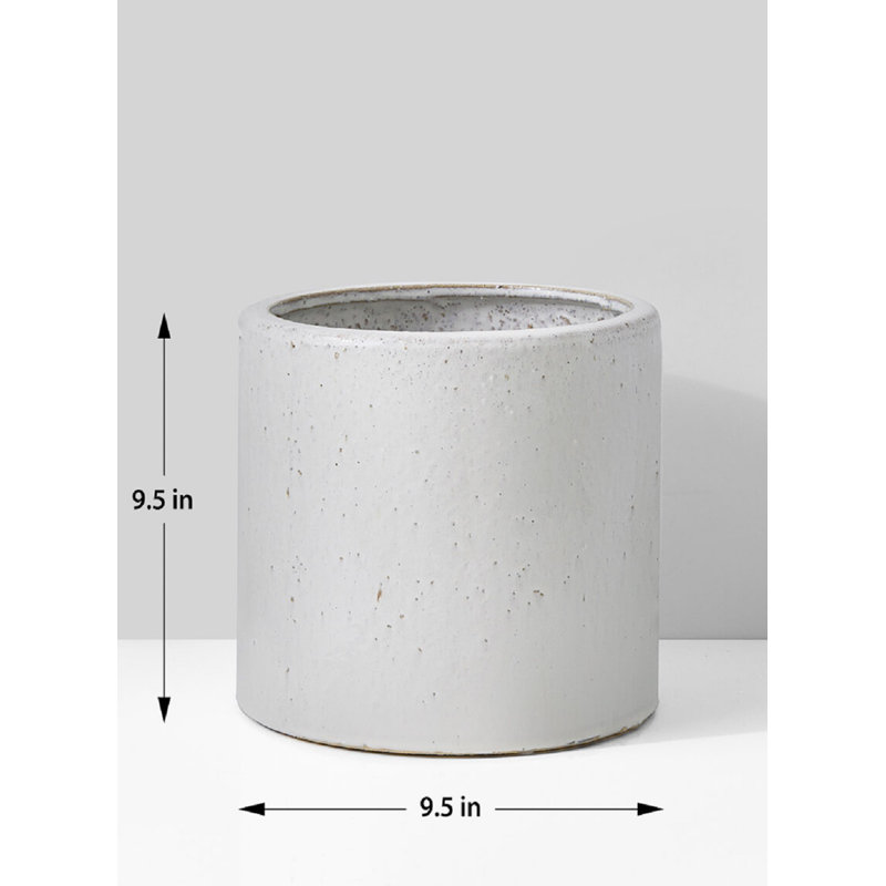 Jacksonville Ceramic Table Vase, 9.5" H x 9.5" W x 9.5" D