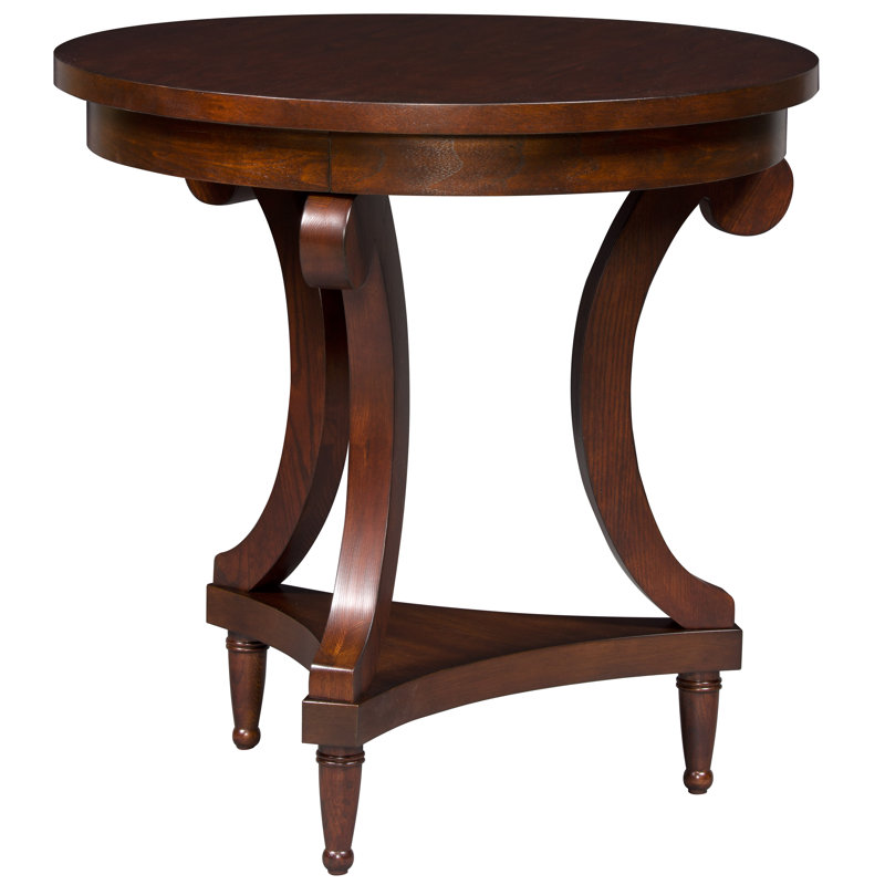 Belmont Solid Wood Top End Table, Sable