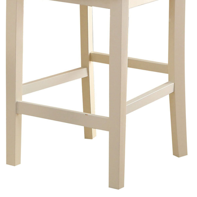 Ensemble de chaises à hauteur de comptoir en croix (ensemble de 2)