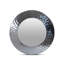 Hammered Round Pewter Mirror-624461150