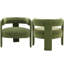 Chaise de salon entièrement rembourrée en velours Chaise de baril Chaise de lecture Chaise d'appoint Chaise de chambre-220854603