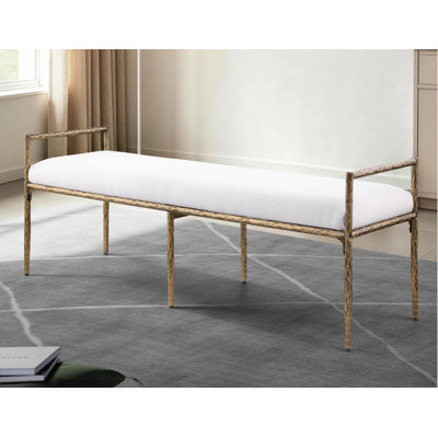 Banc en métal forgé Laurentin