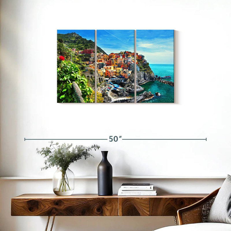 Kavia Manarola, ville italienne, H 20 po x l 33 po