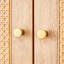 L'armoire de rangement en bois avec surface lisse pour la chambre à coucher ajoute de la chaleur à la pièce-1874282576