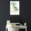 Golden Ginkgo Flow Abstract Delicate Elegant Nature Plant Wall Art Print 1 Piece Wrapped Canvas Wall Art-1579913580