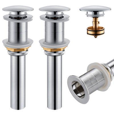 Pop-Up Bathroom Sink Drain