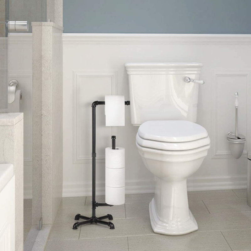 Porte-papier hygiénique sur pied