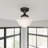 Millsap Glass Semi Flush Mount-273745973