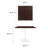 Lippa Square Wood Grain Dining Table-978729414-994373825