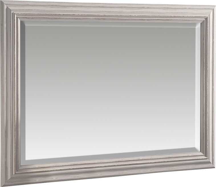 Madelyn Composite Rectangle Mirror, 60cm H x 75cm W