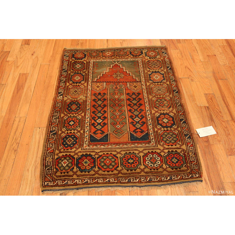 One-of-a-Kind Rectangle 3'5" X 4'7" Area Rug