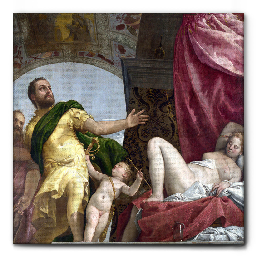 Leinwandbild Allegoria Del Rispetto Dell'amore von Paolo Veronese