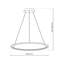 Cherly 1 - Light LED Waggon Wheel Pendant-353367116-353367106