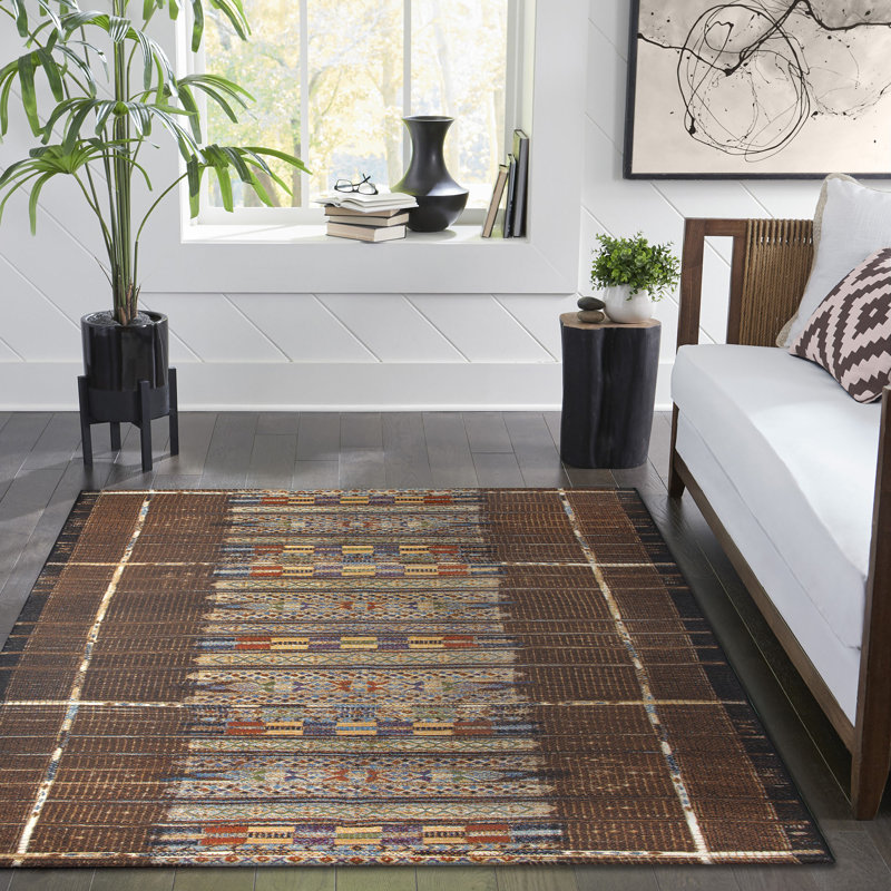 Tapis intérieur / extérieur Kortlynn, Rectangle 3 pi 3 po x 4 pi 11 po