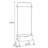 Stainless Steel Coat Rack Leather Basket-952486255