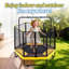 Ensemble de trampoline 54 pouces pour tout-petits avec accessoires multisports