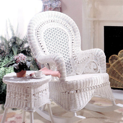 Chaise berçante Country
