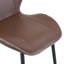 Chaises de salle à manger modernes et minimalistes, dotées de coussins spacieux et confortables, convenant à la salle à manger, au bureau, etc. Ensemble de 4-129672840