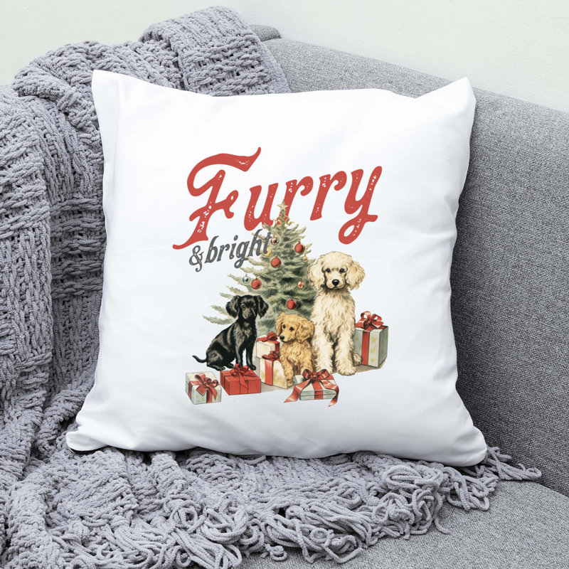 Christmas_28 Reversible Throw Pillow, 20" x 20"