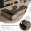 Bureau de direction en L 110,24 po de style chinois-1052998183