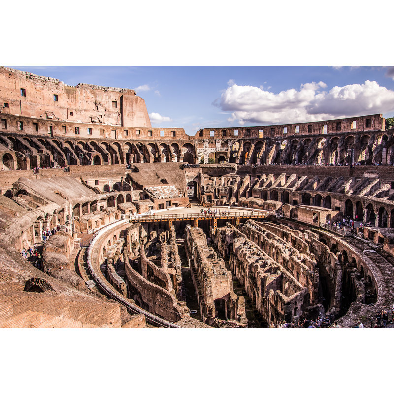 Colosseum Rome by BarryKearney - Wrapped Canvas Print, 20cm H x 30cm W