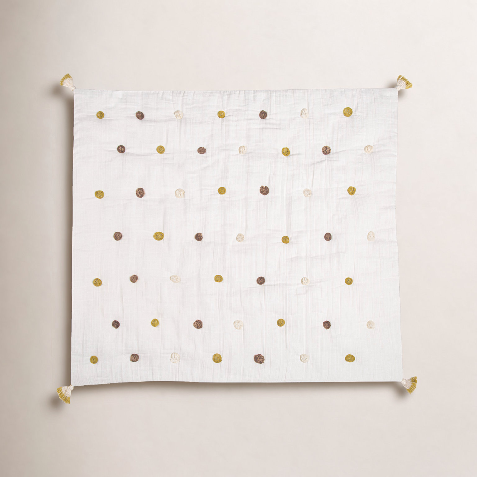 Pom Pom Baby Blanket