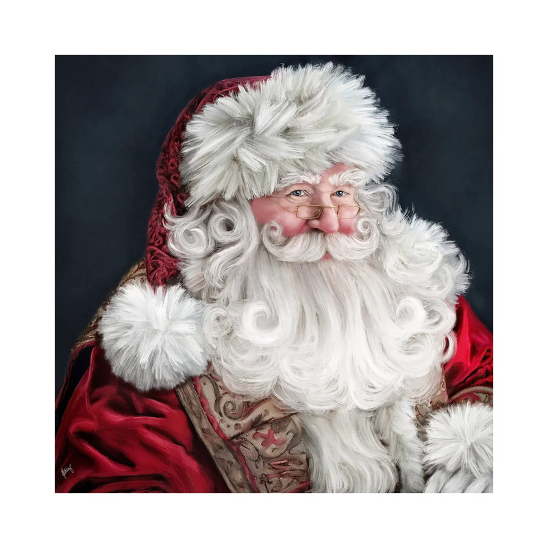 Saint-Nicolas, reproduction d'art sur toile tendue