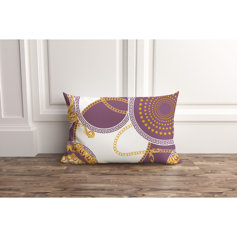 Housse et insert de coussin extérieur Tobin, Mauve