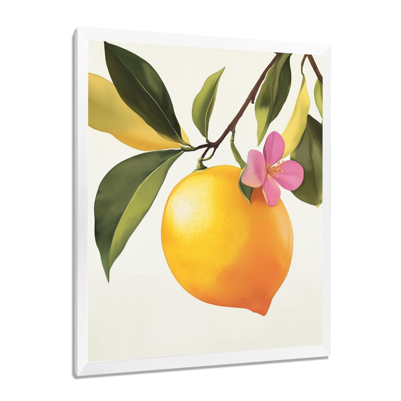 Marlee III - Kitchen Canvas Wall Art, 44" H x 34" W, White Picture Framed