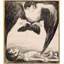 "Harpy" par Edvard Munch - Art sur toile tendue avec châssis-1477893097