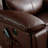 Salazar 3 Piece Modern Premium Genuine Leather Reclining Living Room Set With Cupholders