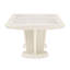 Rectangle Oak Extendable Double Pedestal Dining Table