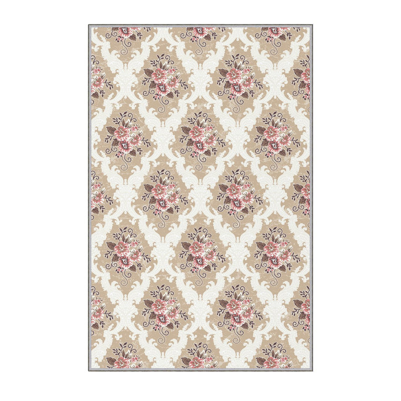 Luxurious 3D Printed Area Carpet, 5.9 x 9.2 Feet | 100% Polyester, 0.3 in Pile Height, 650 g/m² | Antibacterial & Non-Slip Underside, Machine Washable for Easy Care | Perfect for Living Room, Bedroom, or Office Décor
