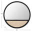 Miroir mural en bois massif Karima-520754242