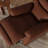 Global Home Swivel Glider Recliner With Manual Footrest In Oslo Pecan-235960129