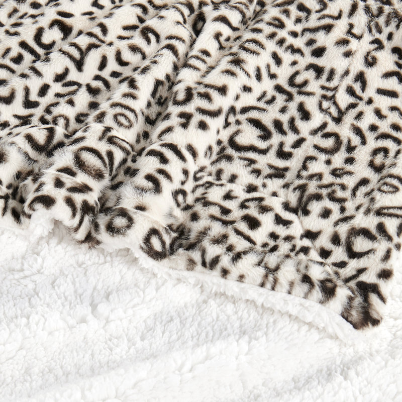 Knitted Throw Blanket, 127cm W x 152.4cm L