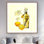 Huile d'olive et citrons - Impression de cuisine encadrée pour la décoration intérieure