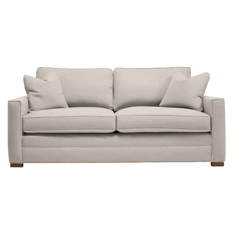 Summerton Cotton Sleeper Sofa, Nadia Steam, Havana