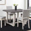 Ensemble de salle à manger 5 pièces Chaises rembourrées en tissu-566541363-566541391-566541390