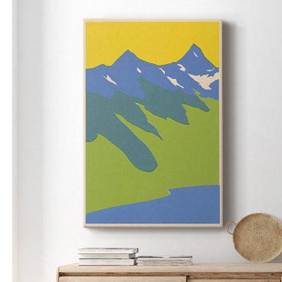 Bright Glacial Lake II - reproduction