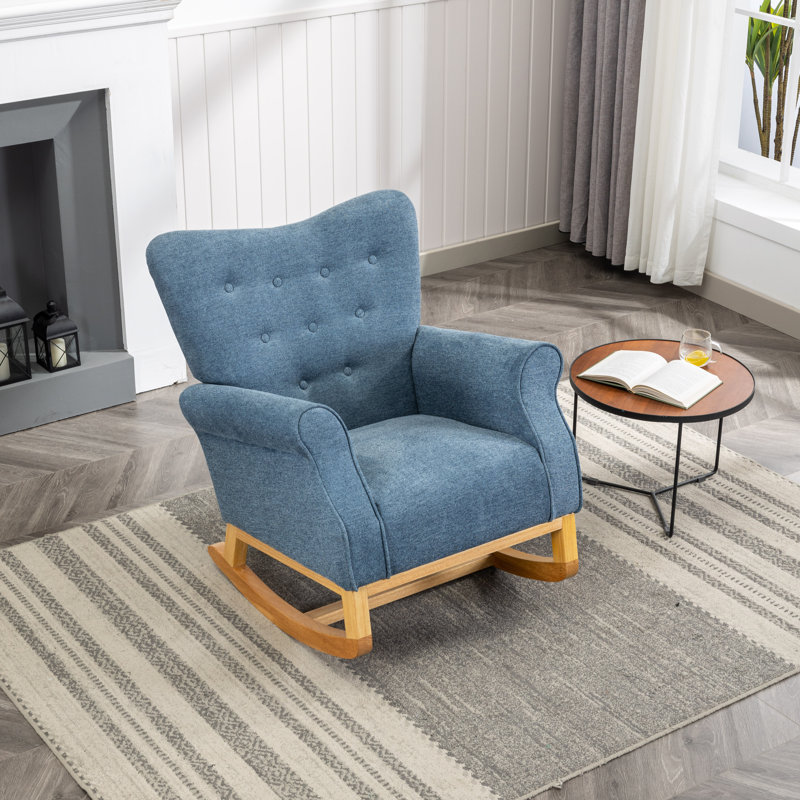 Fermont Rocking Chair, Blue