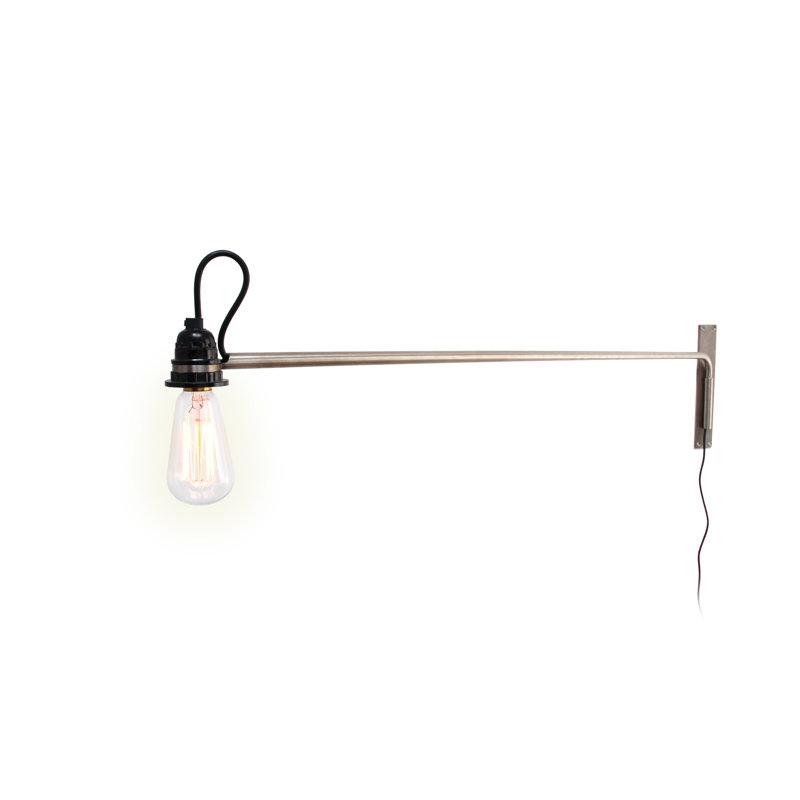 Lampe avec bras pivotant rétro