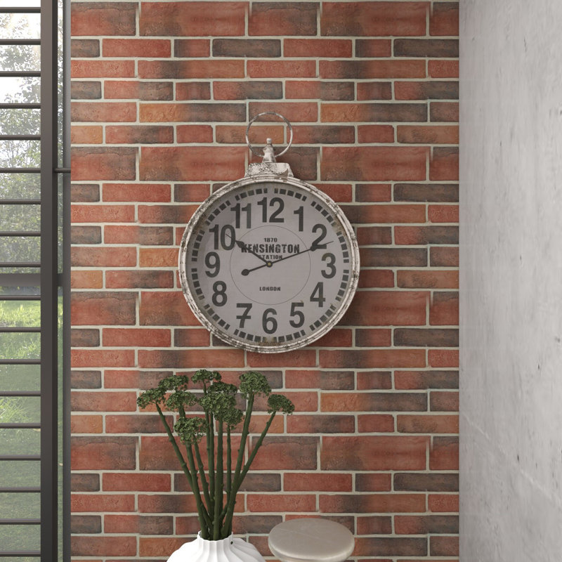 Horloge murale blanche Delgado