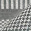 Meraki 01 Hand Loomed Striped Area Rug in Silver/ Charcoal-1353493459