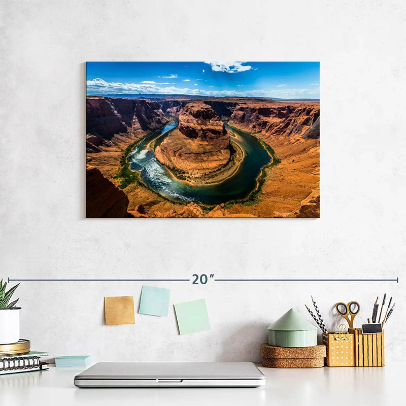 Alvord Horseshoe Canyon River, 8" H x 12" W
