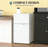 (White)Home Office Compact Refrigerator,Mini Fridge