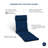 ARDEN Outdoor Chaise Lounge 2.5" Cushion