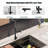 Double-Head Stainless Steel Kitchen Faucet With Pull-Down Nozzle, Single Handle High-Pressure Kitchen Sink Faucet-113377781