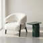 Tufted Arm Chair Chair with Ottoman-631402378